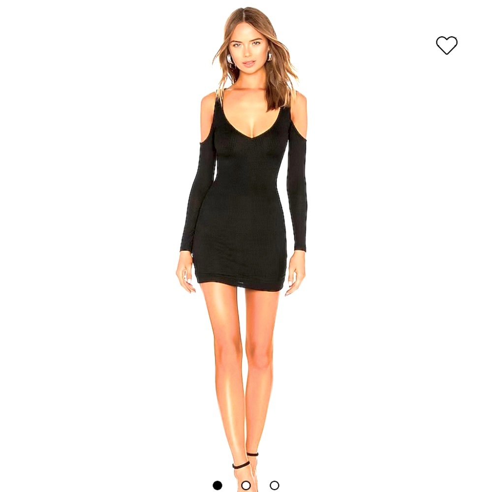 Lovers and Friends Flint Mini Dress in Black